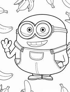 Desenho de Minion Desenho Colorir Imprimir 149