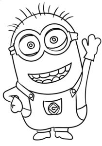 Desenho de Minion Desenho Colorir Imprimir 158