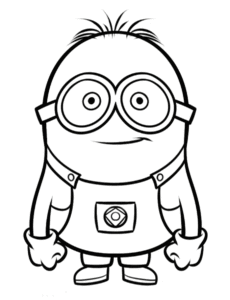 Desenho de Minion Desenho Colorir Imprimir 162