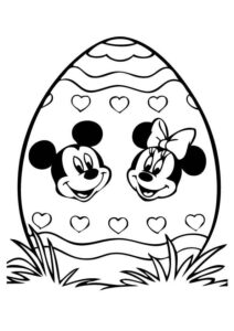 Desenho de Minnie Desenho Colorir Imprimir 028