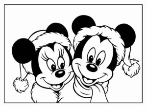 Desenho de Minnie Desenho Colorir Imprimir 069