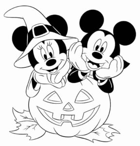 Desenho de Minnie Desenho Colorir Imprimir 072