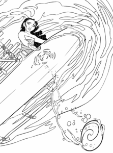 Desenho de Moana Desenho Colorir Imprimir 045