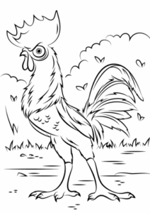 Desenho de Moana Desenho Colorir Imprimir 105