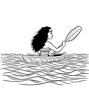 Desenho de Moana Desenho Colorir Imprimir 120