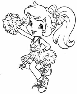 Desenho de Moranguinho Desenho Colorir Imprimir 05