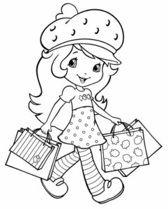 Desenho de Moranguinho Desenho Colorir Imprimir 07