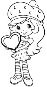 Desenho de Moranguinho Desenho Colorir Imprimir 08