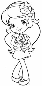 Desenho de Moranguinho Desenho Colorir Imprimir 10