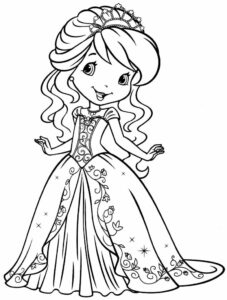 Desenho de Moranguinho Desenho Colorir Imprimir 17