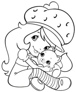 Desenho de Moranguinho Desenho Colorir Imprimir 18