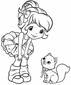 Desenho de Moranguinho Desenho Colorir Imprimir 21