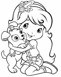 Desenho de Moranguinho Desenho Colorir Imprimir 23