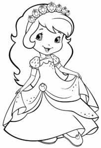 Desenho de Moranguinho Desenho Colorir Imprimir 24