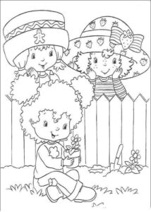 Desenho de Moranguinho Desenho Colorir Imprimir 27