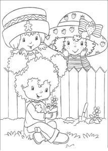 Desenho de Moranguinho Desenho Colorir Imprimir 28