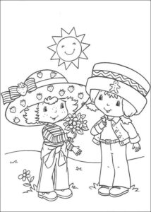 Desenho de Moranguinho Desenho Colorir Imprimir 29
