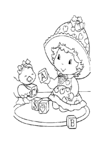 Desenho de Moranguinho Desenho Colorir Imprimir 31