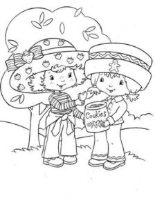 Desenho de Moranguinho Desenho Colorir Imprimir 33