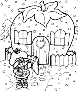 Desenho de Moranguinho Desenho Colorir Imprimir 37