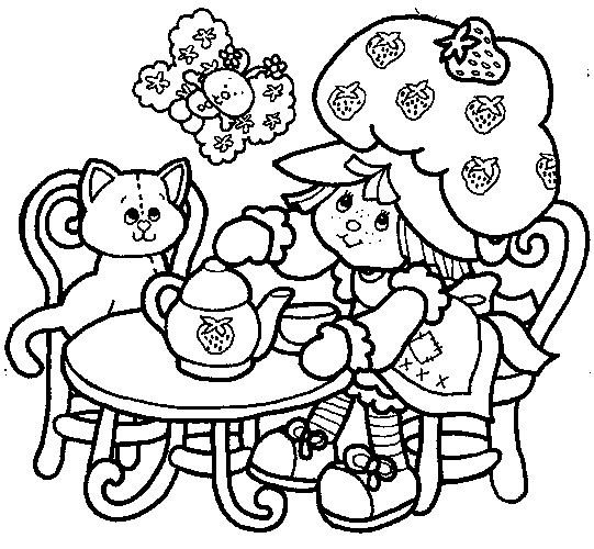 Desenho de Moranguinho Desenho Colorir Imprimir 40