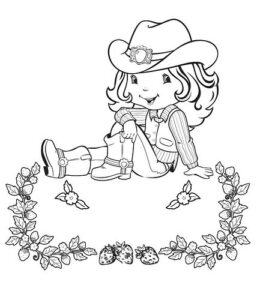 Desenho de Moranguinho Desenho Colorir Imprimir 43