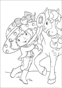 Desenho de Moranguinho Desenho Colorir Imprimir 46