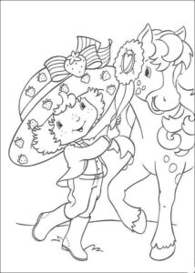Desenho de Moranguinho Desenho Colorir Imprimir 46