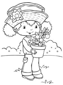 Desenho de Moranguinho Desenho Colorir Imprimir 48