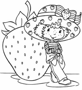 Desenho de Moranguinho Desenho Colorir Imprimir 49