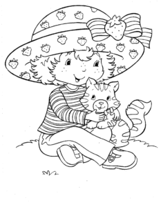 Desenho de Moranguinho Desenho Colorir Imprimir 55