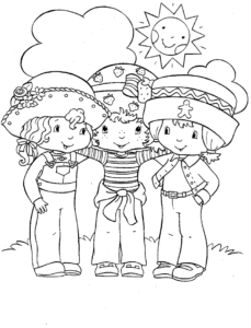 Desenho de Moranguinho Desenho Colorir Imprimir 57