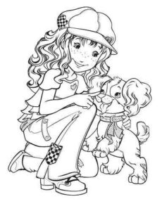 Desenho de Moranguinho Desenho Colorir Imprimir 58