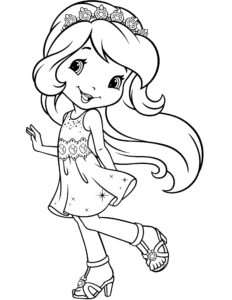 Desenho de Moranguinho Desenho Colorir Imprimir 62