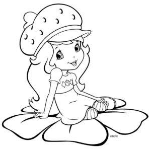 Desenho de Moranguinho Desenho Colorir Imprimir 63