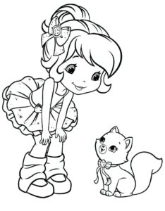 Desenho de Moranguinho Desenho Colorir Imprimir 64