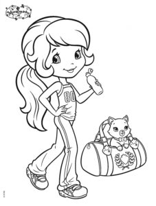 Desenho de Moranguinho Desenho Colorir Imprimir 71