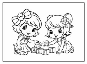 Desenho de Moranguinho Desenho Colorir Imprimir 74