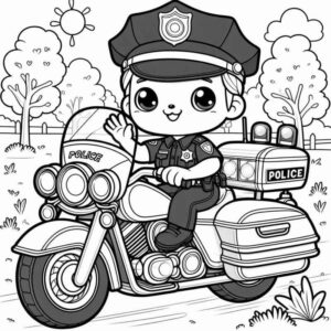 Desenho de Motos Desenho Colorir Imprimir 07