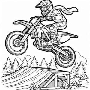 Desenho de Motos Desenho Colorir Imprimir 21