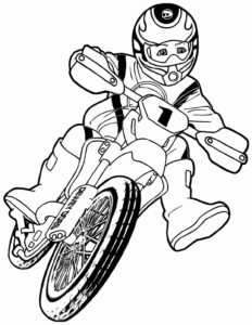Desenho de Motos Desenho Colorir Imprimir 26