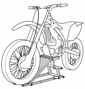Desenho de Motos Desenho Colorir Imprimir 35