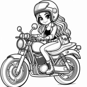 Desenho de Motos Desenho Colorir Imprimir 42