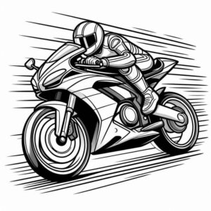 Desenho de Motos Desenho Colorir Imprimir 62