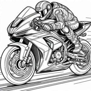 Desenho de Motos Desenho Colorir Imprimir 66