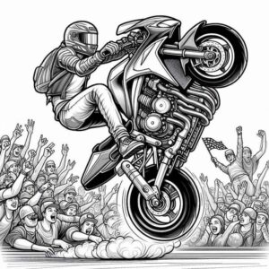 Desenho de Motos Desenho Colorir Imprimir 67