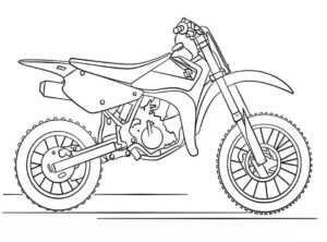 Desenho de Motos Desenho Colorir Imprimir 77