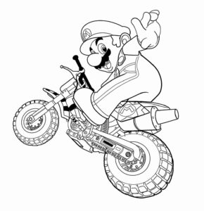 Desenho de Motos Desenho Colorir Imprimir 78