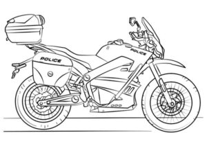 Desenho de Motos Desenho Colorir Imprimir 79