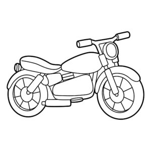Desenho de Motos Desenho Colorir Imprimir 84